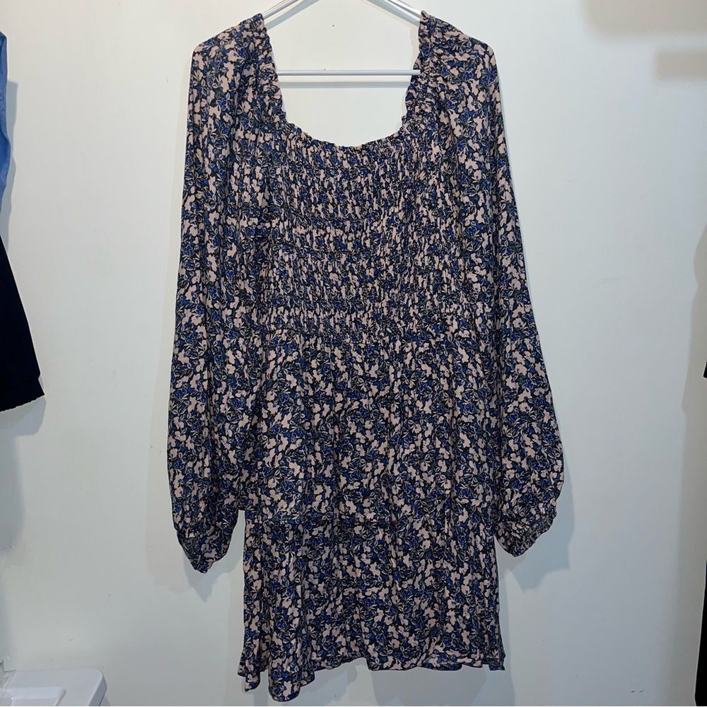Floral Long Sleeve Dress